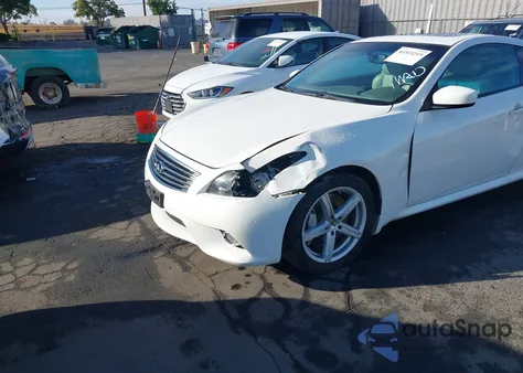 2012 Infiniti G37 Sport from USA, damaged, VIN JN1CV6EKXCM423695